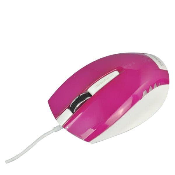 E-Blue Color Pal Series Premium Mouse 1480 DPI / 1.2m Cable / USB Rosa
