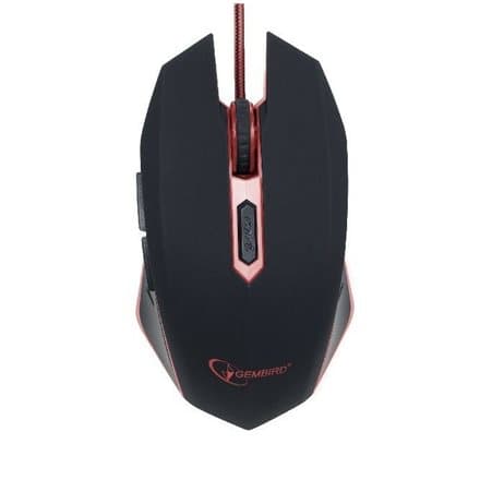 Pele Gembird MUSG-001-R Red Svart, Röd