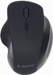 MOUSE GEMBIRD, PC sau NB, wireless, 2.4GHz, optic, 1600 dpi, butoane/scroll 6/1, , negru, "MUSW-6B-02" (timbru verde 0.18 lei)