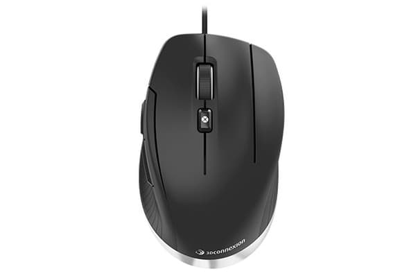 Hiir 3D Connection CadMouse Co musta
