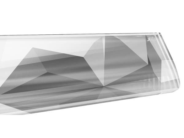 Xtrfy WR5 Compact Litus, Harts, Silikon, Vit, Grå, 325 x 80 x 19 mm