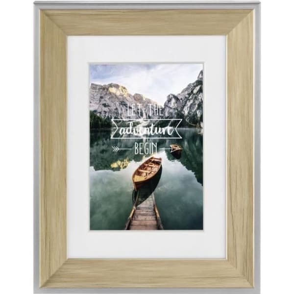Hama Sierra - Polystyren - Holz - Einzelbilderrahmen - 10 x 15 cm - Nachdenklich - Porträt (00175547)