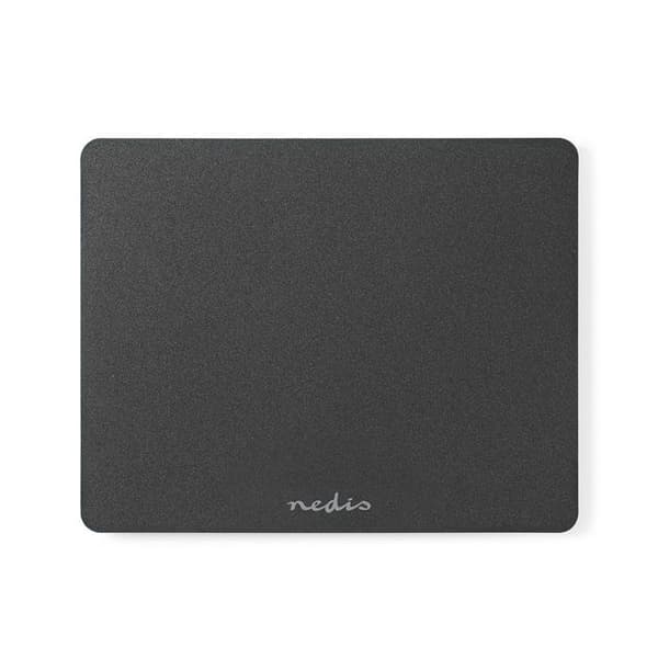 Ergonomisk musmatta - Nedis - Ultra-tunn 240x190mm - Mikrofiber - Gummi - Svart