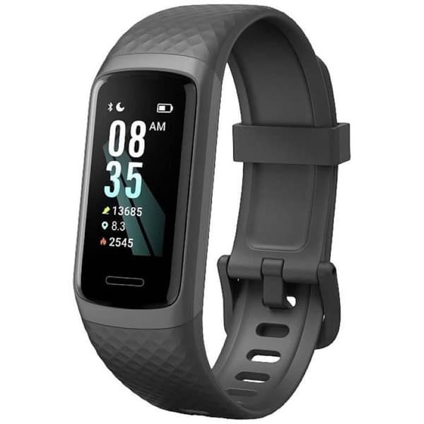 Ansluten armbandsur - Hama - Fit Track 3910 - Vattentålig - Mineralglas - Digital Svart