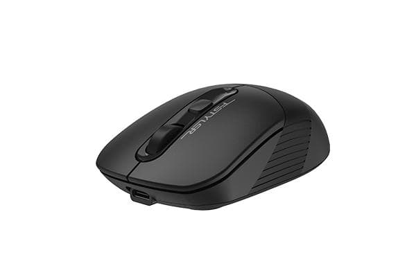 MOUSE A4tech, PC sau NB, wireless, 2.4GHz + BT, optic, 2000 dpi, butoane/scroll 4/1, , negru, Fstyler "FB10C-BK" (timbru verde 0.18 lei)