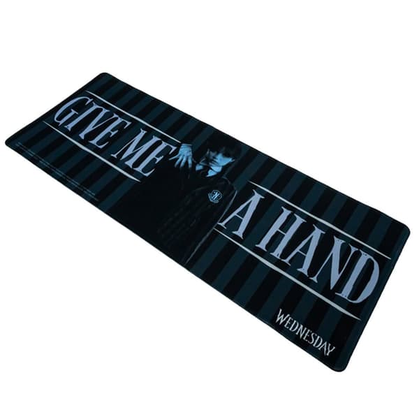 Wednesday Jumbo Striped Desk Mat