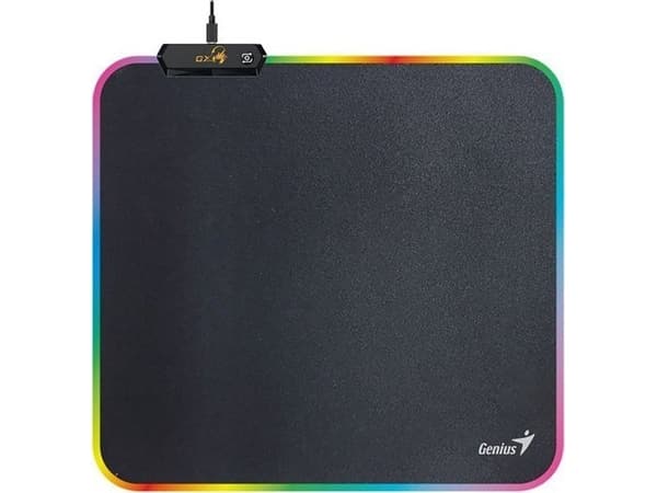 Genius GX GAMING GX-Pad 260S RGB, textil, svart, 260x240mm, 3mm, Genius