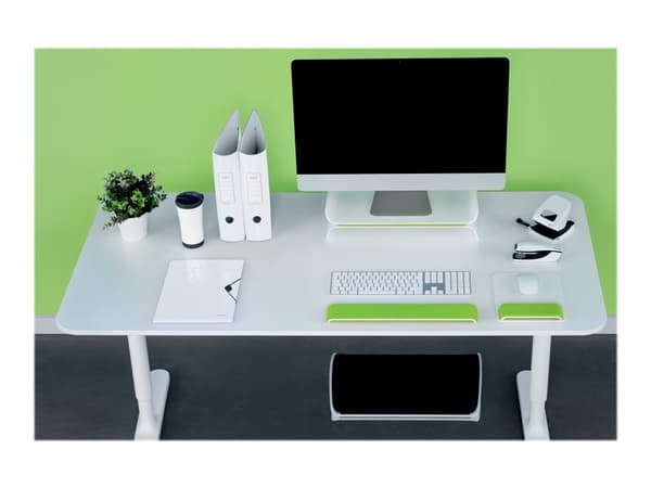 Leitz Ergo WOW - Håndleddsstøtte for tastatur - grønn