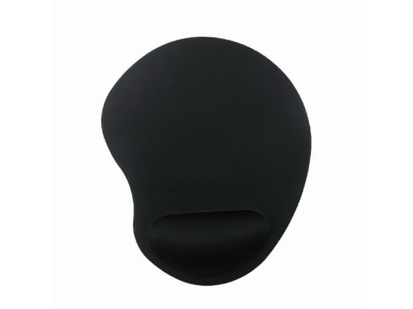 Gembird MP-ERGO-01 - Musmatta med handledsstöd - svart