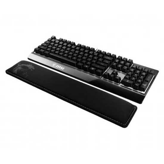Msi Vigor-wr01 Håndledsstøtte Til Tastatur Sort Spanish QWERTY
