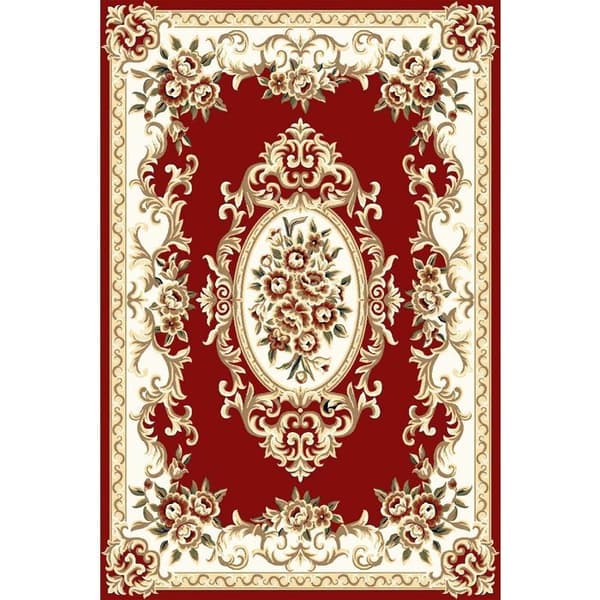 ORIENT Röd matta, Storlek: 300x400