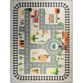 Miniatyrbild 1 av 4: Mattan - CIRCUIT ZOO - Grå - Mjuk vid beröring - Halkfri - Maskintvättbar
