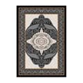 Miniatyrbild 1 av 4: Matta - OTTOMAN - Svart - 120x180 cm - Halkskydd - Tvättbar - Orientaliskt