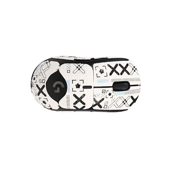 INF Anti-skli musegrepstape for Logitech GPW1 Hvit