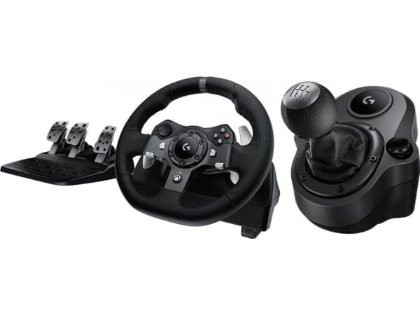 Logitech G920 Driving Force Steering Wheel (941-000123) + G29 Shifter, G920 Driving Force (941-000130)