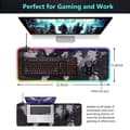 Miniatyrbild 4 av 4: XL Gaming Mouse Pad - 800 x 300 mm LED-musmatta med 14 RGB-ljusläge