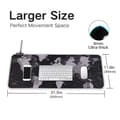 Miniatyrbild 2 av 4: XL Gaming Mouse Pad - 800 x 300 mm LED-musmatta med 14 RGB-ljusläge