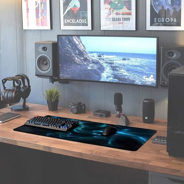 Gaming Mouse Pad - YIKXIULF - 900 x 400 mm - Halkfri - Ultra Smooth - Tvättbar