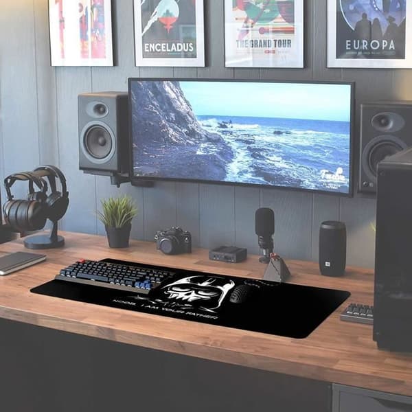 Gaming Mouse Pad - YIKXIULF - 900 x 400 mm - Halkfri - Ultra Smooth - Tvättbar
