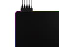 Miniatyrbillede 5 af 5: RGB Musemåtte XXL med USB-Hub - Sort