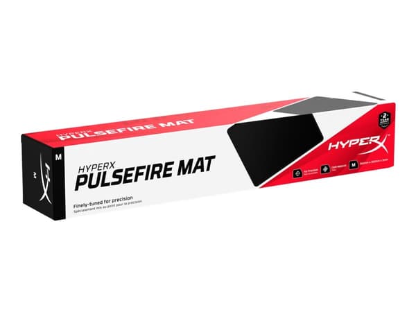 HyperX Pulsefire Mat - Musmatta - gaming - medium - svart - för Victus 15L by HP; Victus by HP Laptop 15, 16; Pavilion 24, 27; Pavilion x360 Laptop