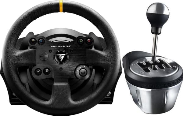 Thrustmaster TX Leather Edition styre (4460133) + TH8A Jack (4060059)