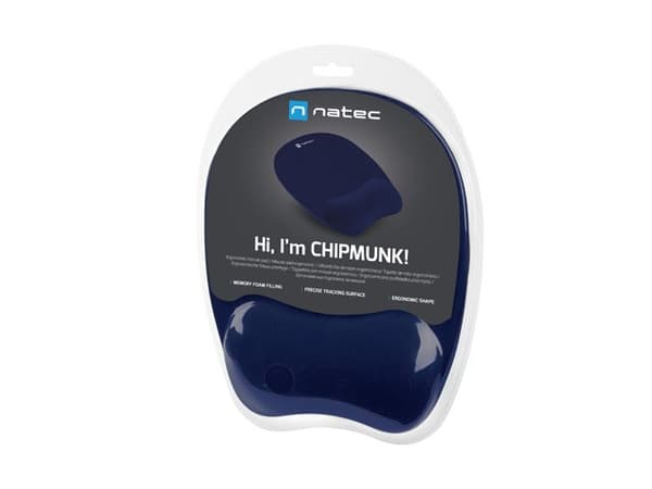 NATEC MUSMATTA CHIPMUNK MARINBLÅ 230X200MM MEMOR