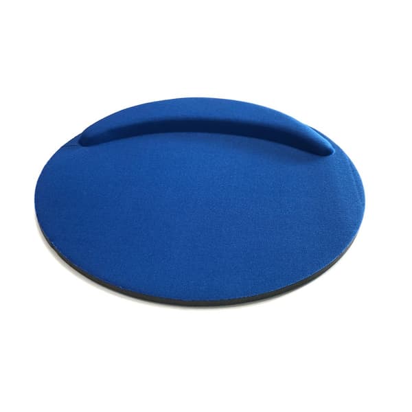 INF Ergonomisk rund musematte med håndleddsstøtte