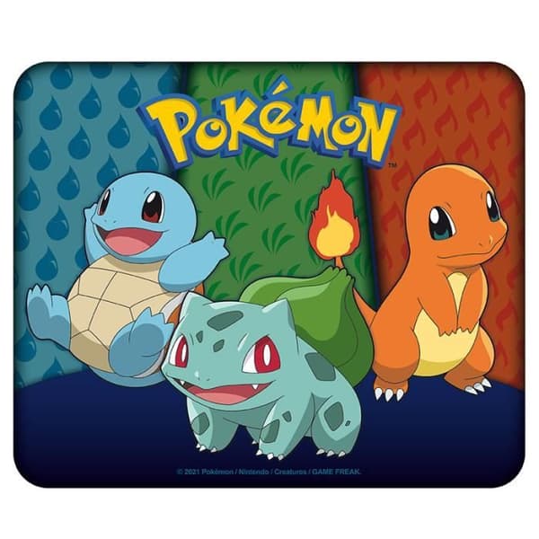 POKEMON - Flexibel Mousepad - Starter Kanto