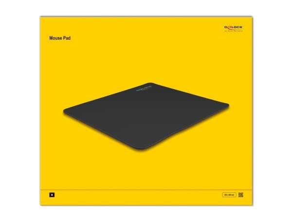 Delock - Musmatta - 450 x 400 mm - svart