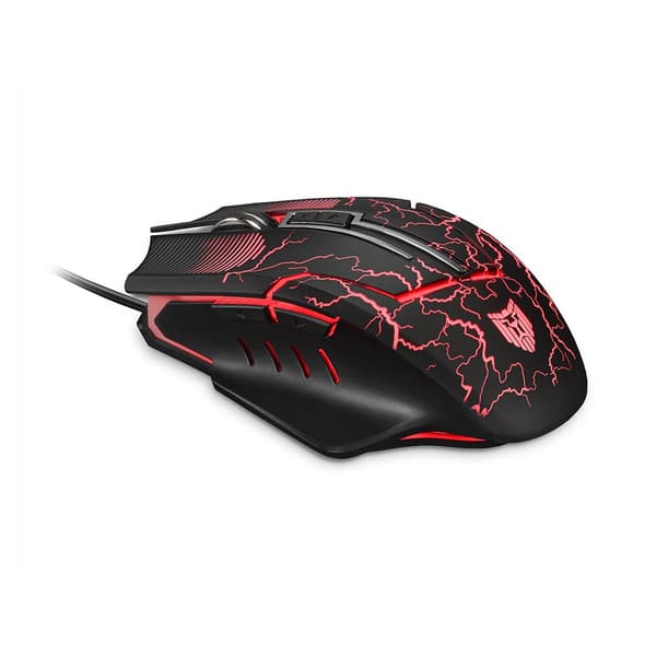 Liocat MX 557C -pelihiiri, jossa on säädettävä DPI ja ergonominen muotoilu