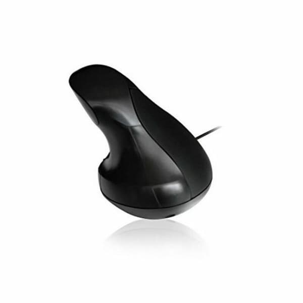 Optisk Mus Ergonomisk Ewent EW3156 1000 dpi USB Svart Svart/Röd Röd/Svart