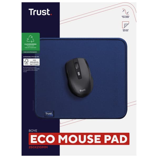 Trust Boye Musmatta av 100% återvunnet material Eco Blå