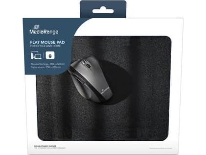 MediaRange MROS253, Svart, Monokromatiskt, Halksäkert underlag