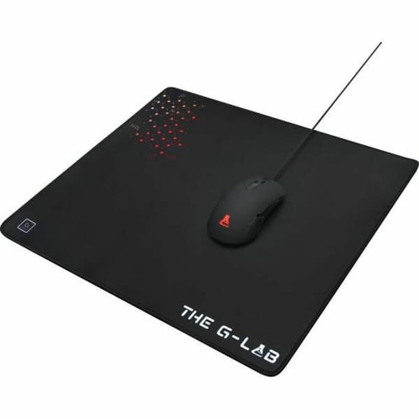 Halkfri matta The G-Lab PAD CAESIUM Svart 45 x 40 cm