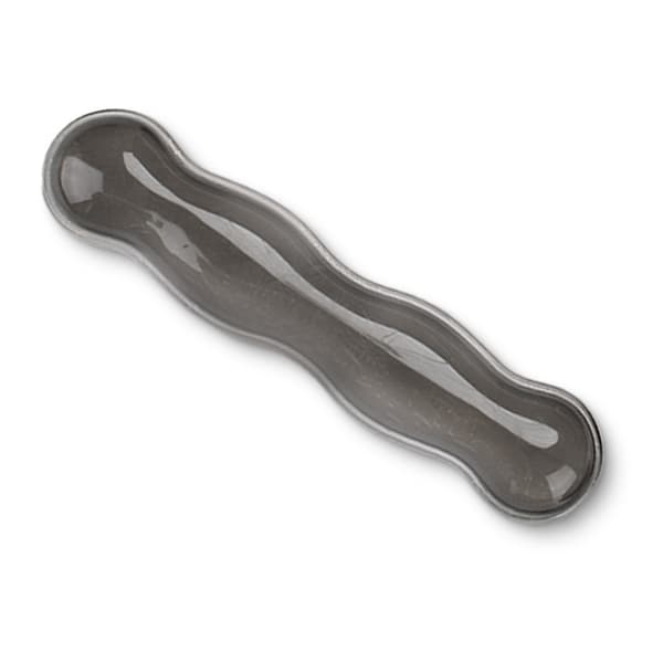 INF Ergonomisk bølget krystallklar håndstøtte musematte