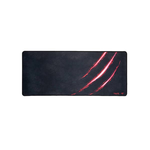 Havit Gamenote gaming-musemåtte 70x30 cm med stor overflade og skridsikkert underlag
