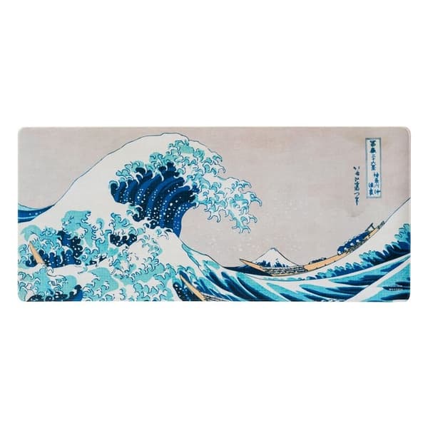 The Great Wave of Kanagawa Hokusai gaming desk mat