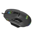 Miniatyrbild 4 av 4: Spelmus med LED EDM 07753 for players Svart 7200 dpi