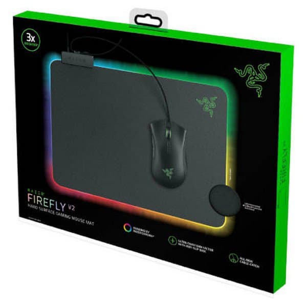 Razer Firefly V2 Hiirimatto Musta