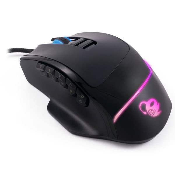 Gaming Mus CoolBox ProSwap Modulär RGB Svart Svart