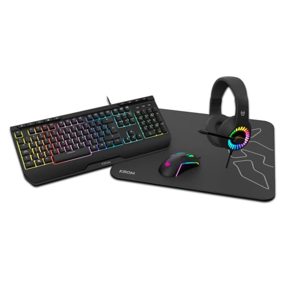 Gaming-paketti Krom Kenya Espanjalainen Qwerty