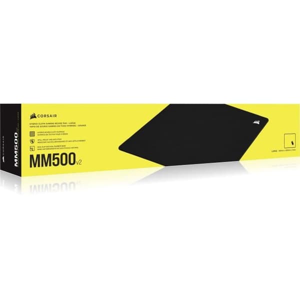Gaming musmatta - CORSAIR - MM500 V2 - Anti-fray tyg - Large