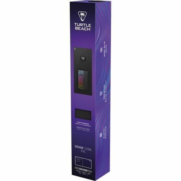 Musemåtte Turtle Beach Sense Core XXL Sort