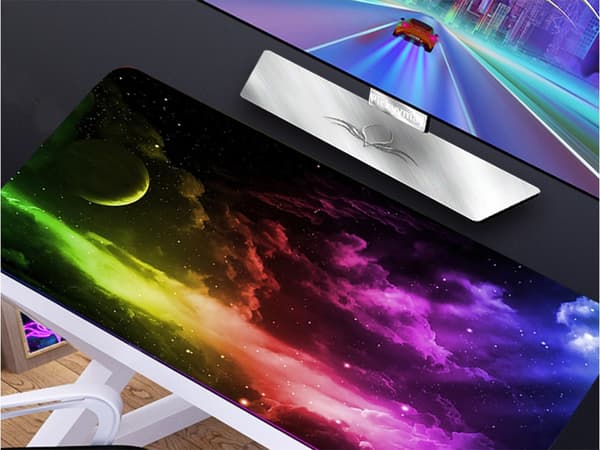 Musematte Stor - Gaming - 80x30cm – Himmel