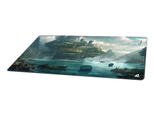 Sharkoon SKILLER SGP40 D6, Multifärg, Bild, Gummi, Textil, Halksäkert underlag, Spelmusmatta