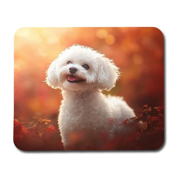Hund Bichon Frise Musemåtte