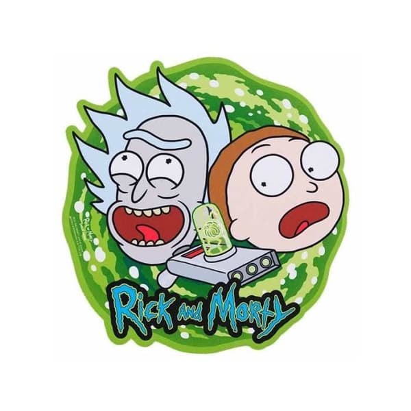 Rick och Morty spelmusmatta
