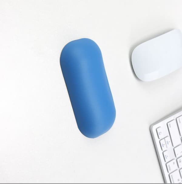 INF Ergonomisk håndleddsstøtte for mus med minneskum