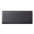 Miniatyrbillede 1 af 4: Blødt skrivebordsunderlag i PVC-læder og memory foam 70x30 cm - Svart